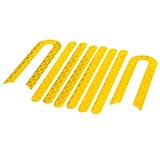myBESTscooter - Reflektierende Aufkleber für Vorder- und Hinterradabdeckung für den Xiaomi M365 Pro Elektroroller, Gelb