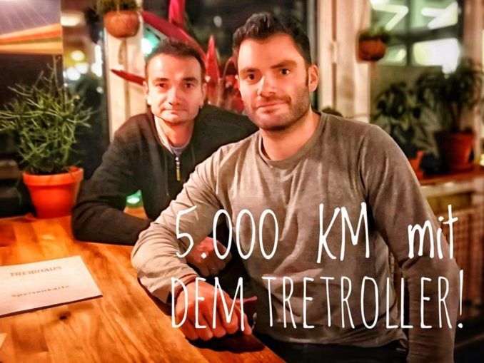 5000 km tretroller usa