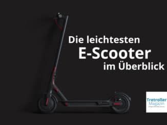 leichteste e scooter vergleich