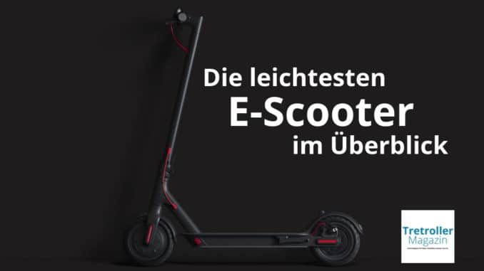 leichteste e scooter vergleich