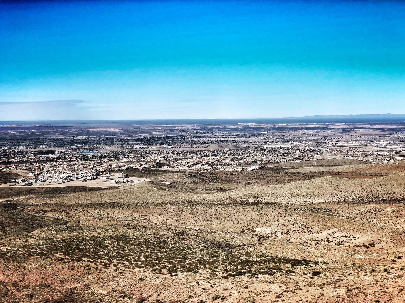 Fantastische Aussicht auf El Paso. 